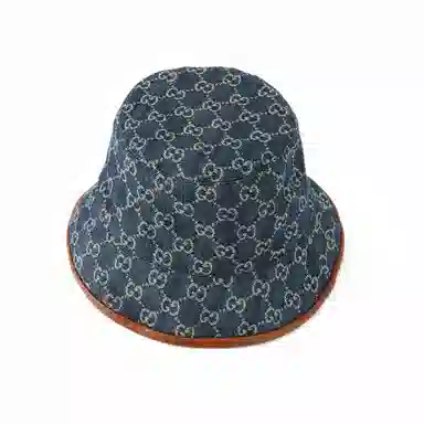 Gucci GG Canvas Bucket Hat Blue