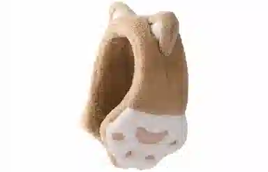 优幽兰 猫爪秋冬季保暖毛绒软萌可爱猫耳朵防风防寒兔毛护耳耳暖 耳罩 女款