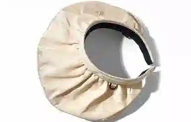 优幽兰 休闲时尚百搭潮流大头围显脸小户外旅行小众高颜值 甜美大帽檐防紫外线 棉拼锦纶拼氨纶 防晒帽 女款