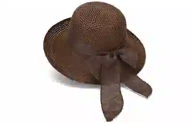 优幽兰 法式慵懒风夏季户外休闲百搭简约防紫外线 气质优雅海边沙滩 聚酯纤维 渔夫帽 女款