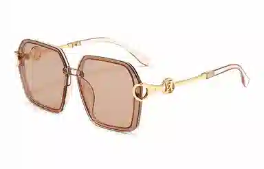 优幽兰 小众韩版高级感骑车开车休闲旅游潮流全框气质显脸小街拍防晒简约开车时尚穿搭 方形 太阳眼镜 男女同款情侣款