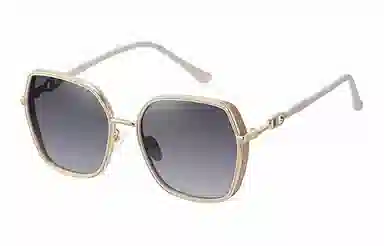 优幽兰 百搭小众全框高级感显脸小帅气个性遮阳墨镜韩版街拍防晒大脸素颜圆脸气质渐变时髦旅游穿搭 方形 太阳眼镜 女款