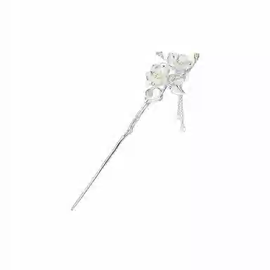 奥斯坦汀 海棠醉日流苏步摇清冷感古风新中式 铜 发簪 女款