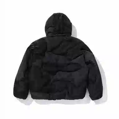 A BATHING APE FW24 Camo Detachable Hood Down Jacket