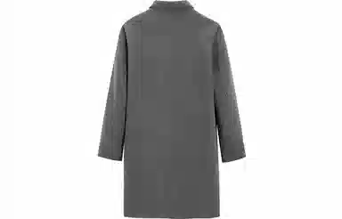 PEACEBIRD MEN Embroidered Double-Sided Long Coat