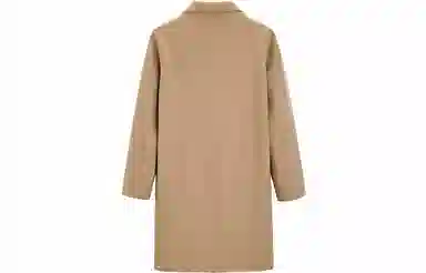 PEACEBIRD MEN Embroidered Double-Sided Long Coat