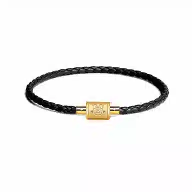 灰鱼 十二生肖红绳新中式国潮蛇年本命年转运简约高级感轻奢复古个性手工编织绳编制穿串珠子叠戴好运 合金 手链 男女同款情侣款