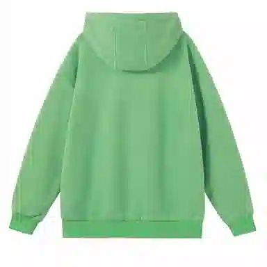 大卫贝肯 美式复古简约百搭休闲宽松套头连帽卫衣 男女同款 黑色