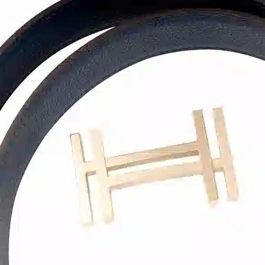 HERMES H Au Carre H Togo 3.2cm