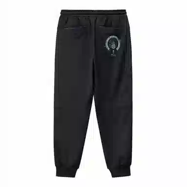 Kisai Nylon Knit Track Pants Black