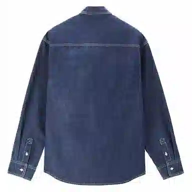 佐丹奴 时尚潮酷纯色长袖衬衫 男款