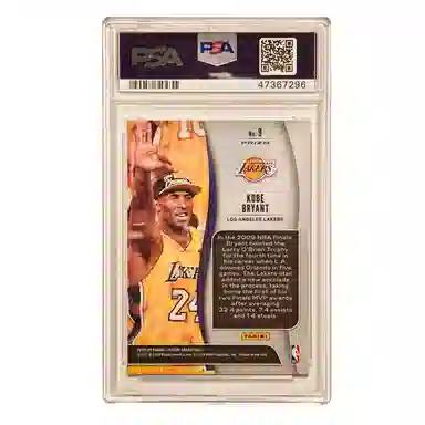 PANINI 2019-20 Prizm Kobe Brvant NBA PSA10