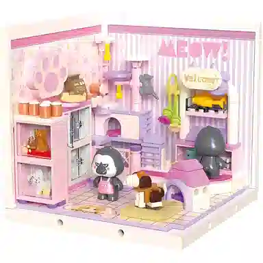 JAKI HOUSE 800pcs FK001-FK010
