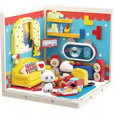 JAKI HOUSE 800pcs FK001-FK010