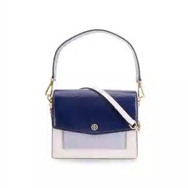 Tory Burch Robinson Navy Colorblock