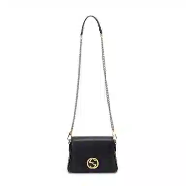 Gucci Mini Black Leather Bag
