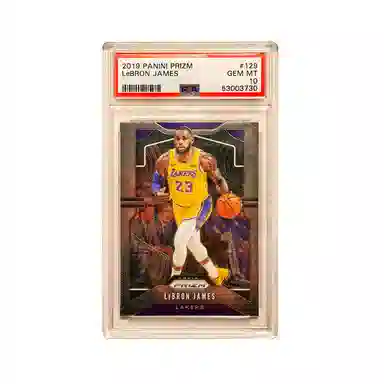 PANINI 2019-20 prizm base psa10