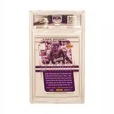 PANINI 2013-14 prizm Kobe Bryant PZ base PSA9
