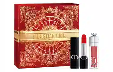 DIOR New Year Limited Lipstick Set Blue Gold