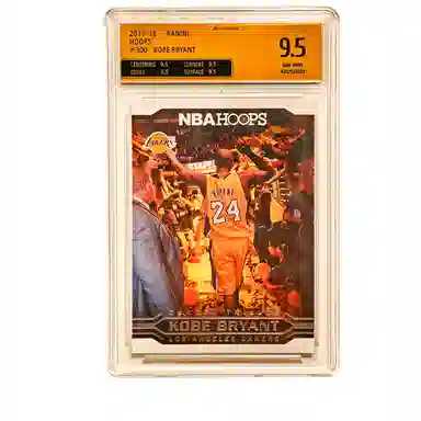 PANINI 2017-18 hoops Kobe Brvant 9.5