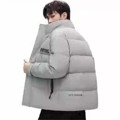鸭鸭 休闲舒适简约羽绒服 男