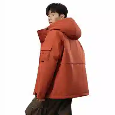 鸭鸭 新山系系列时尚户外登山休闲防寒防风冲锋衣羽绒服 男女同款