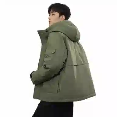 鸭鸭 新山系系列时尚户外登山休闲防寒防风冲锋衣羽绒服 男女同款