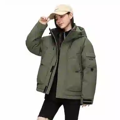 鸭鸭 新山系系列时尚户外登山休闲防寒防风冲锋衣羽绒服 男女同款