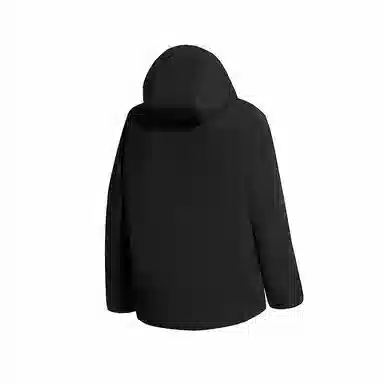 鸭鸭  冰壳系列三合一可拆卸双绒双穿内胆山系户外简约宽松连帽  耐磨透气防水防风冲锋衣 男女同款