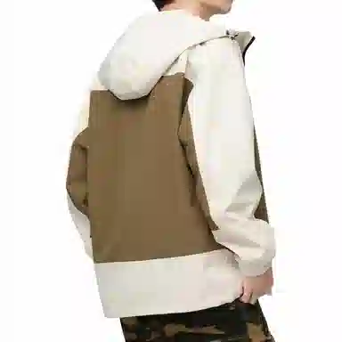 Mountain Outdoor Detachable Letter Print Jacket