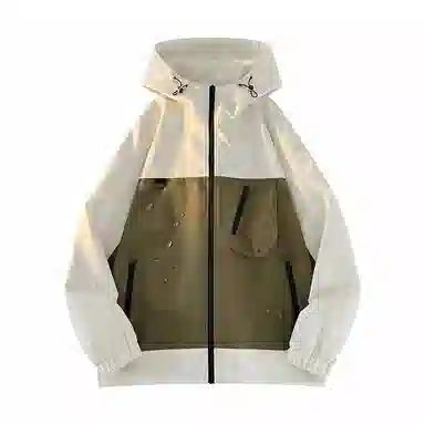 Mountain Outdoor Detachable Letter Print Jacket