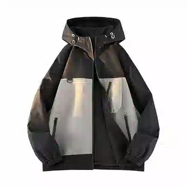 Mountain Outdoor Detachable Letter Print Jacket