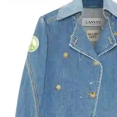 Lanvin x Gallery Dept. SS22 Denim Jacket Blue