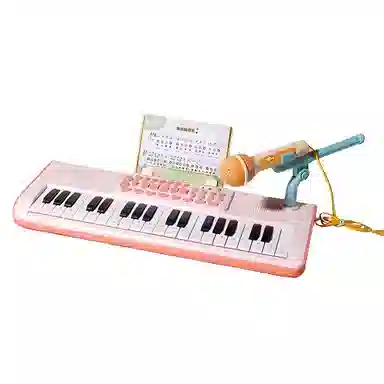 乐乐鱼 电子琴乐器初学 入门可弹奏 早教益智玩具