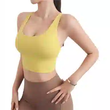 莫代尔 纯色简约防震防下垂大胸显小文胸 女款