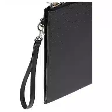 Saint Laurent YSL Black Leather Clutch