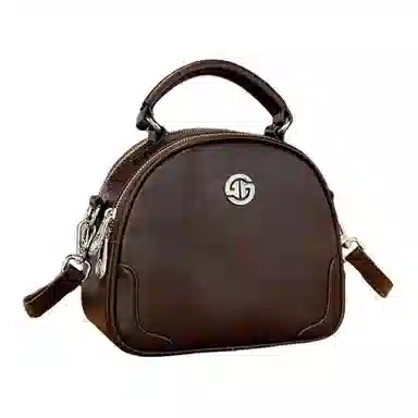 戈兰黛 轻便百搭双隔层 牛皮 手提包 女款 多色