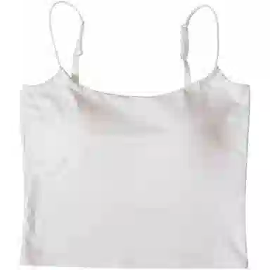 黄小姐 带胸垫美背纯色背心 女款