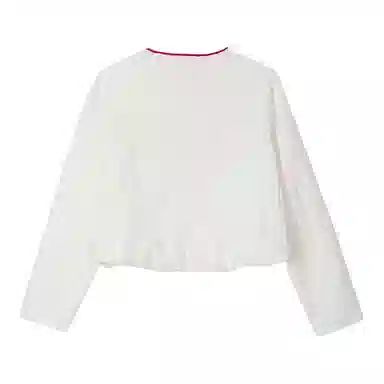 法文箱子 舒适纯色简约卫衣 女款