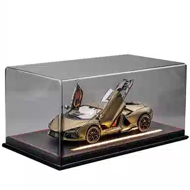 欧洛伊 兰博基尼车模跑车 仿真大牛合金赛车 成品模型