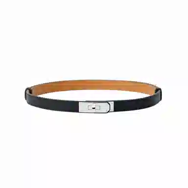 Hermes Kelly Epsom Belt Black
