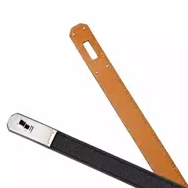 Hermes Kelly Epsom Belt Black