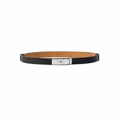 Hermes Kelly Epsom Belt Black