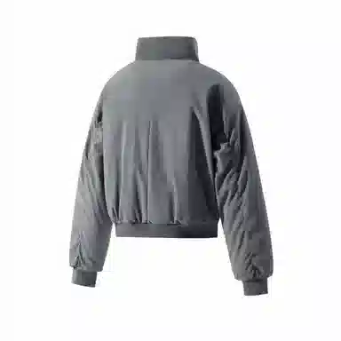 玉儿恋 美式机车服飞行员服街头风撞色设计潮流棉服 男女同款