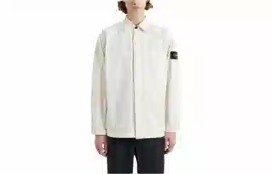Stone Island Long Sleeve Shirt White