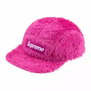 Supreme FW24 WEEK 19 Fuzzy Camp Cap