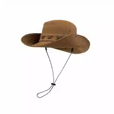 木林森 西部牛仔帽子 夏季防晒遮阳帽美式复古大檐户外露营登山帽 棉 渔夫帽 男女同款情侣款