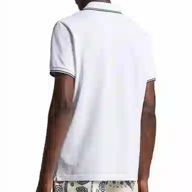 Moncler Logo Patch Polo Shirt Polo