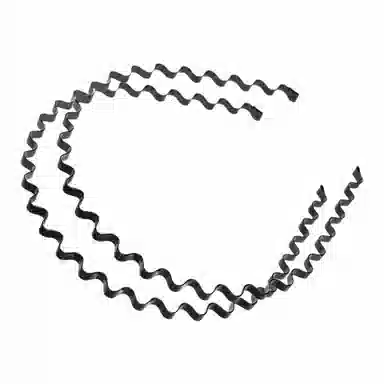 简应舒 洗脸运动隐形背头波浪压发不勒头发卡简约 合金 发箍 女款