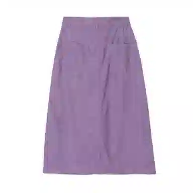 法文箱子 纯色百搭舒适简约休闲长裙 女款